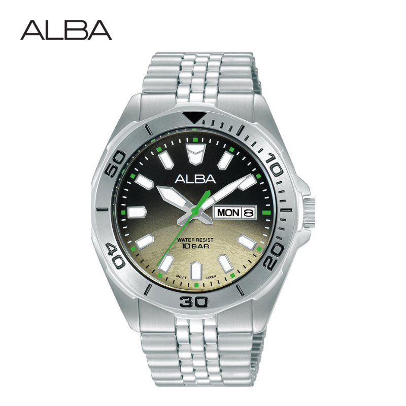 ALBA นาฬิกาข้อมือ Sportive Quartz รุ่น AV3585X ขนาด 42 mm.