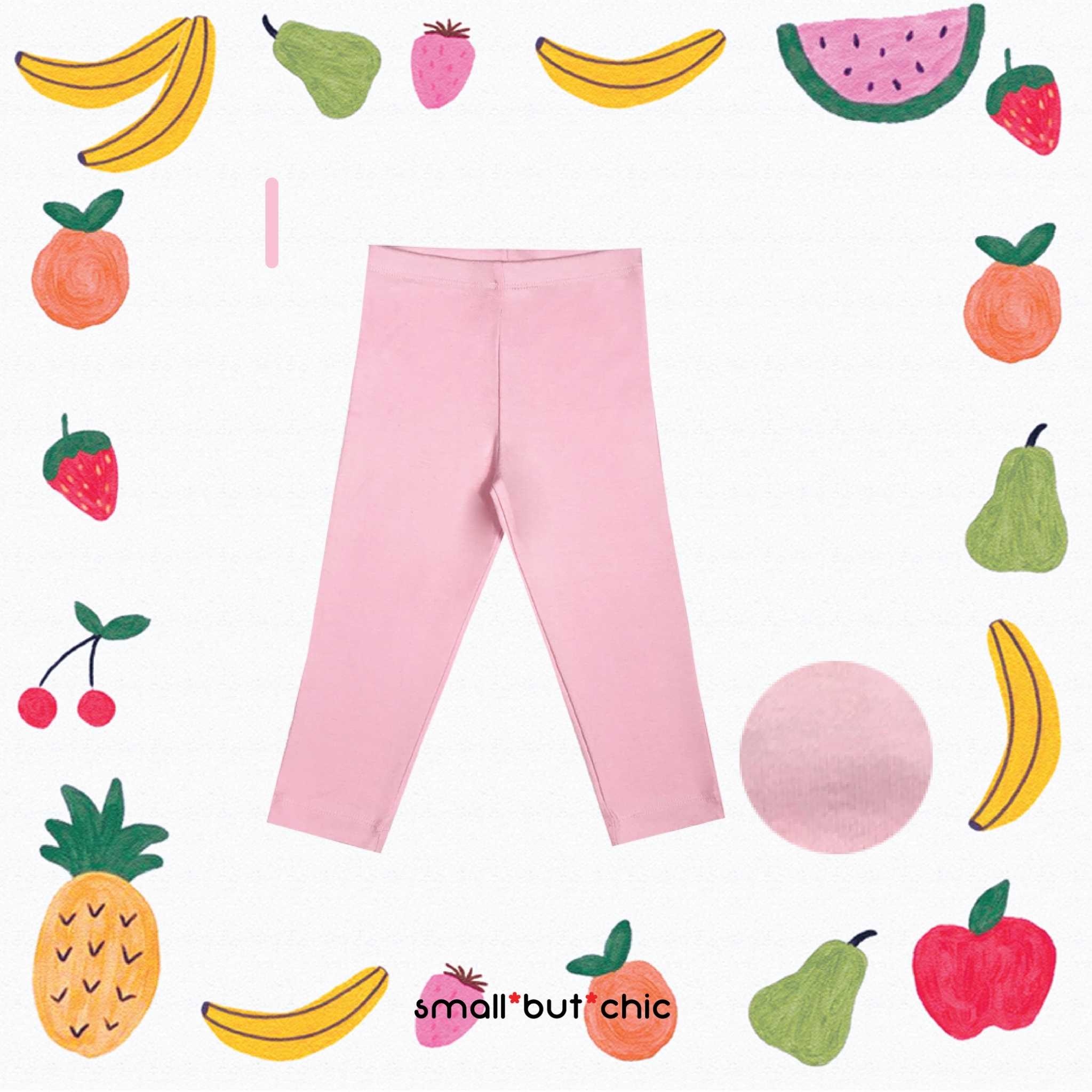 เลกกิ้งขายาวสีชมพูใส(LG-065I)