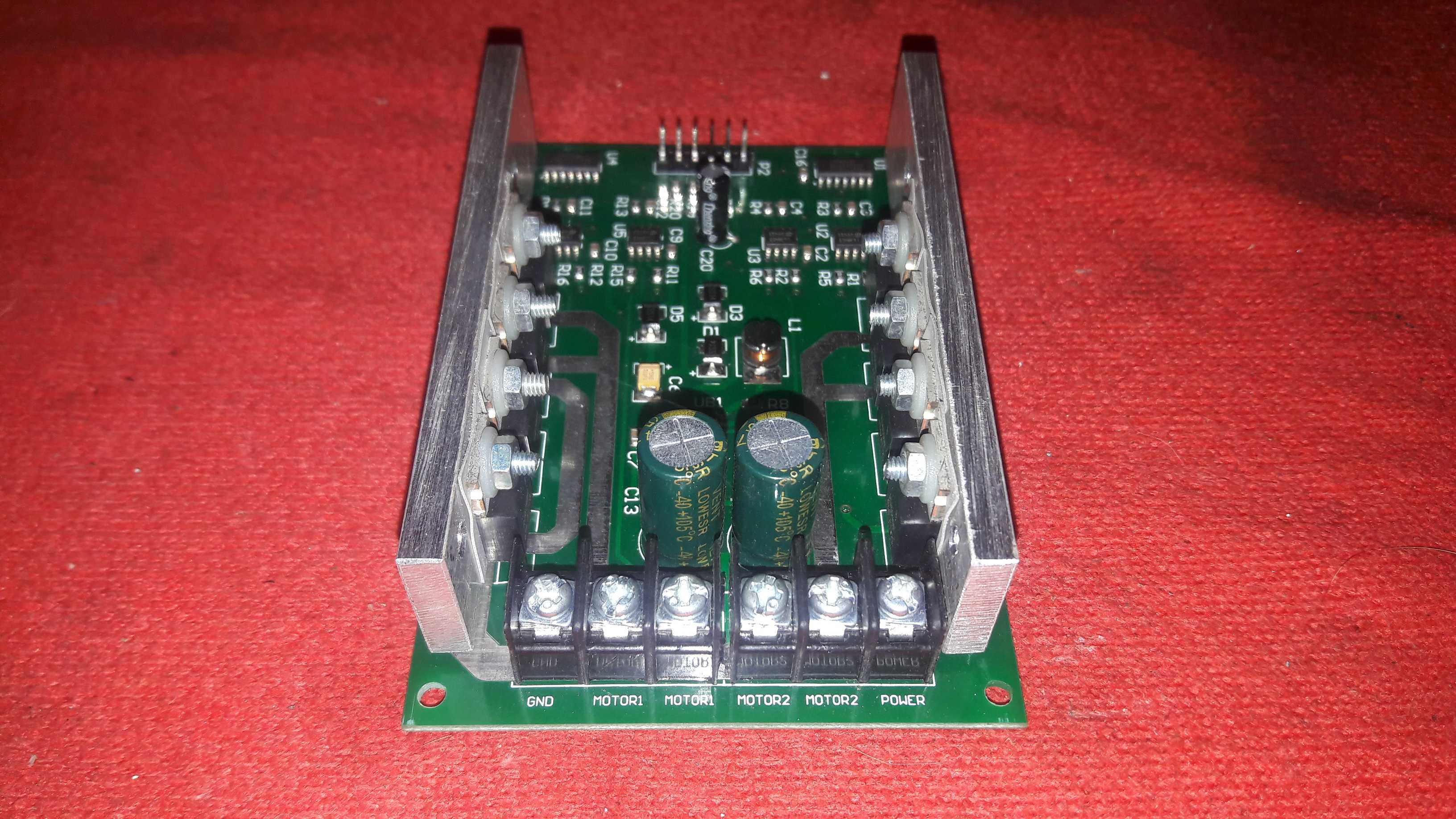 วงจร h-bridge Motor 30 แอมป์ 2 channel