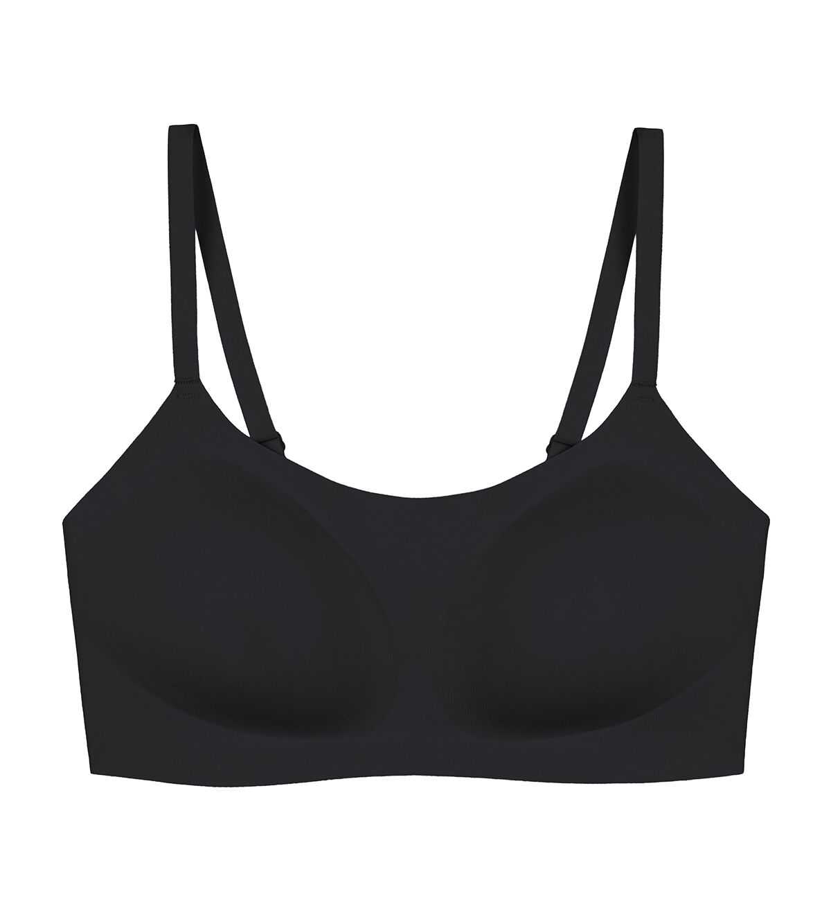 NEW sloggi 10227495	sloggi ZF N-Top(S) AX R 0004 เสื้อชั้นในแบบครึ่งตัว สีดำ