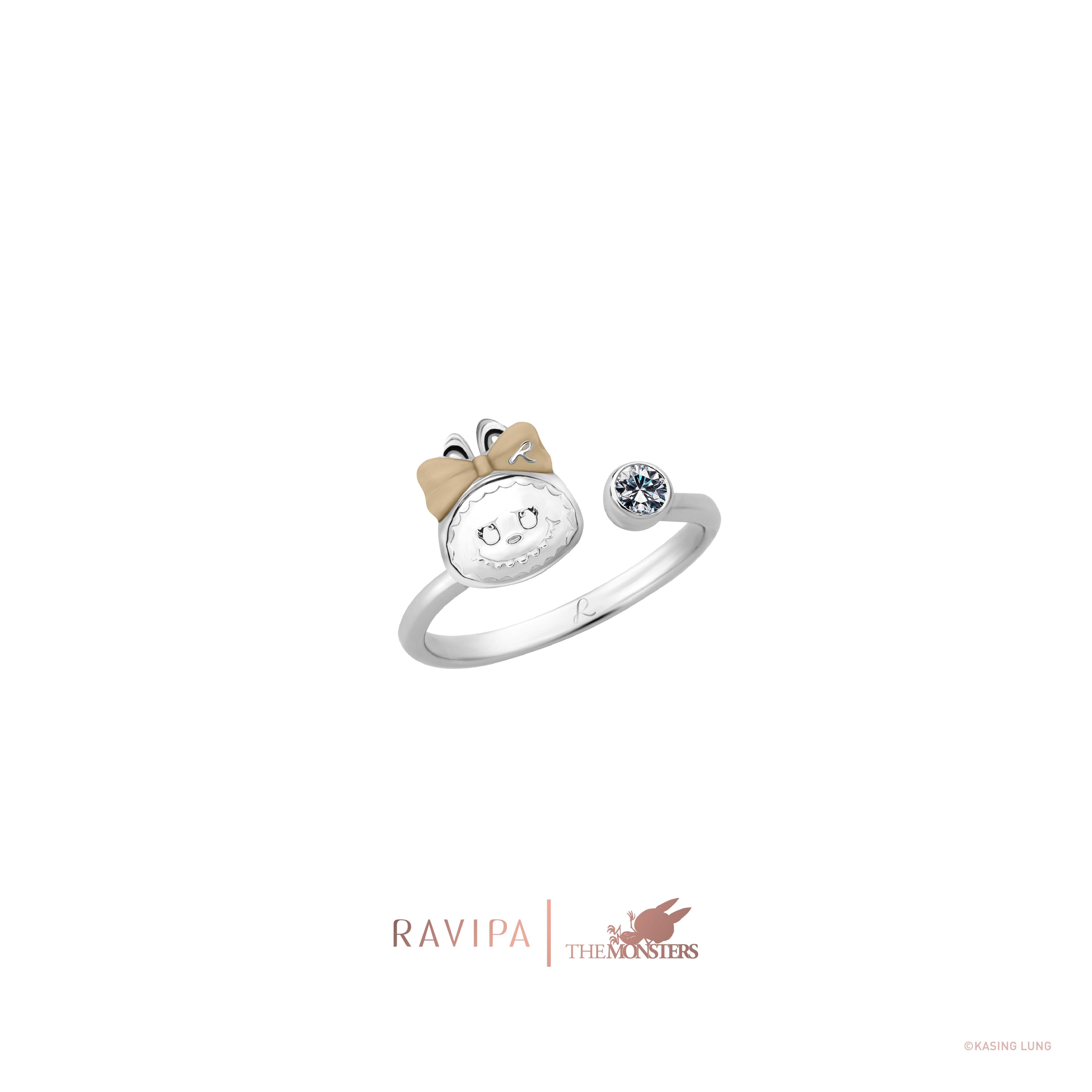 Labubu Baby Northstar Diamond Ring