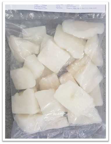 [S21] ปลาแพนกาเซียสดอร์ลี่หั่นชิ้น(20-30g (1 kg)
