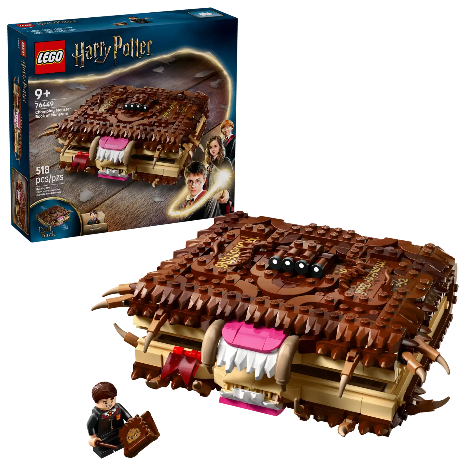 LEGO 76449 Chomping Monster Book of Mon..(สินค้าซื้อแล้วไม่รับเปลี่ยนคืน)