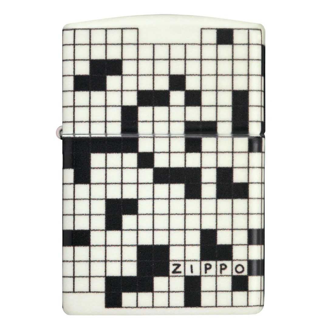 Zippo ไฟแช็กรุ่น 46285  Crossword Design