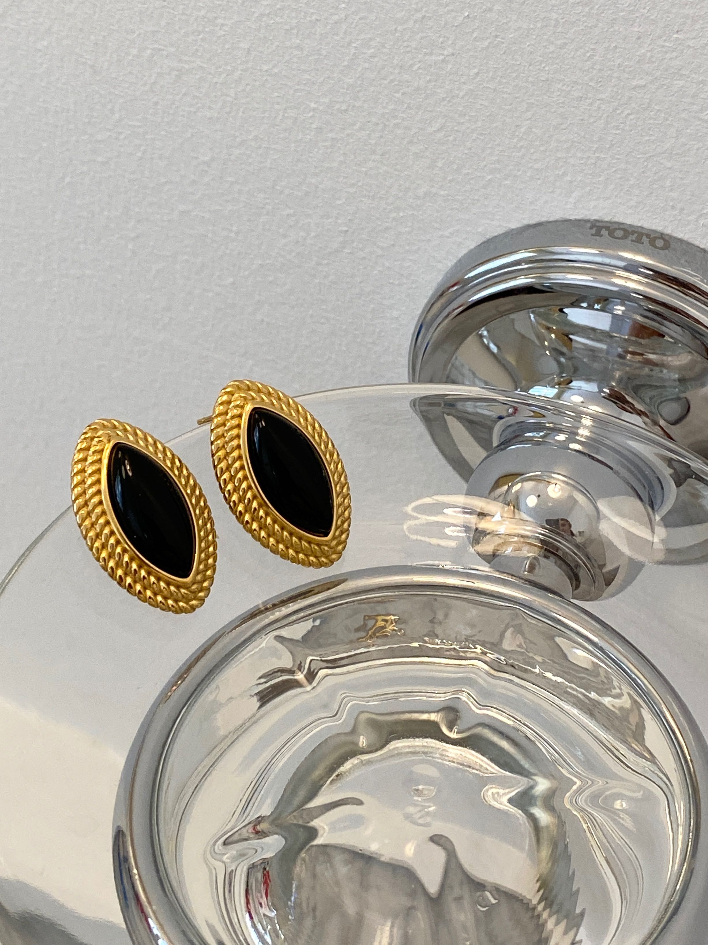 Noir Earrings