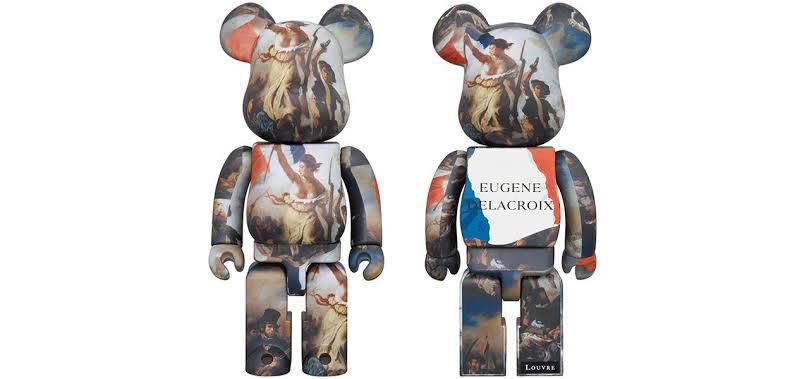 [พร้อมส่ง] BE@RBRICK Eugene Delacroix (Liberty Leading the People) 400%+ 100%
