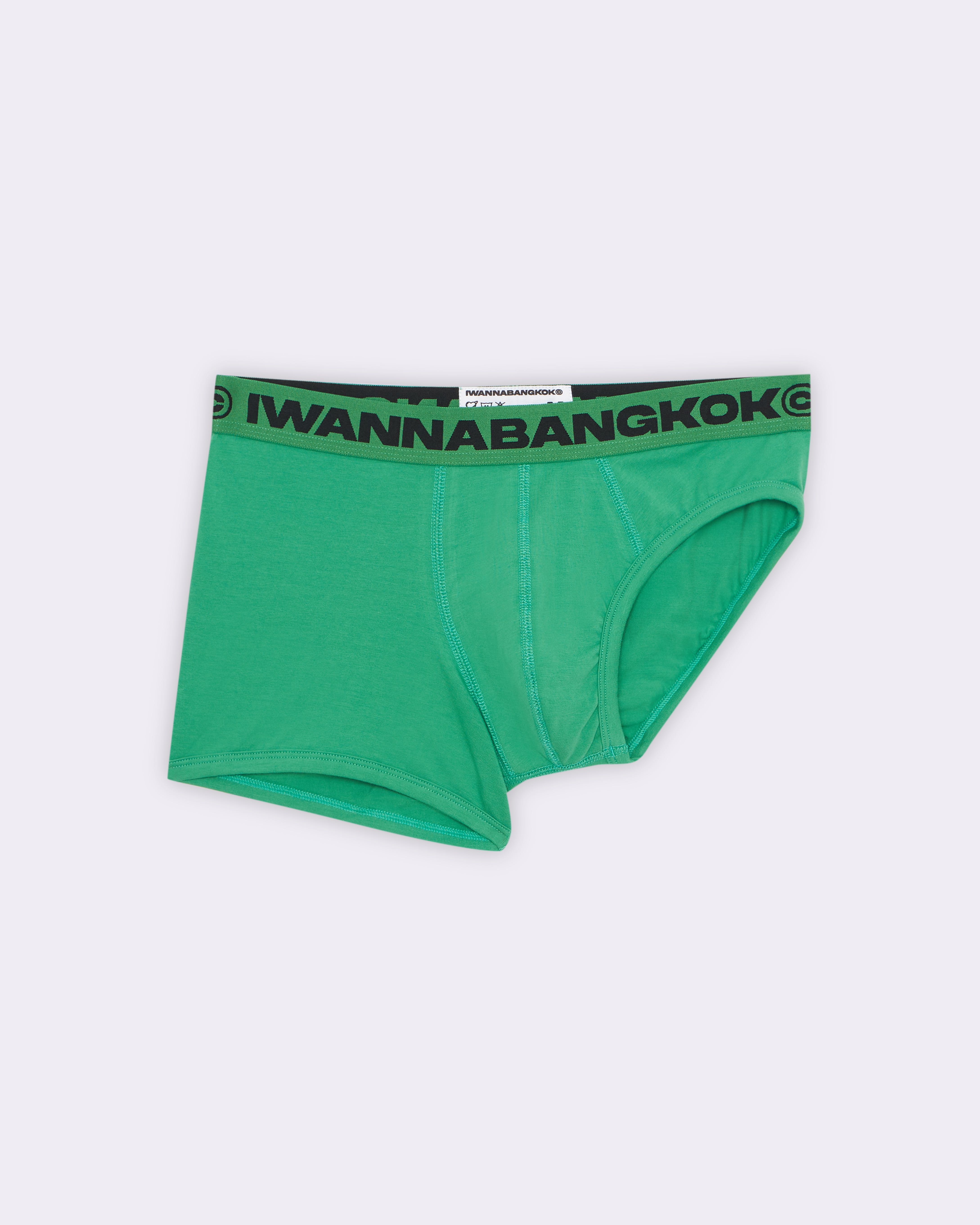 Green Mens Cute Briefs