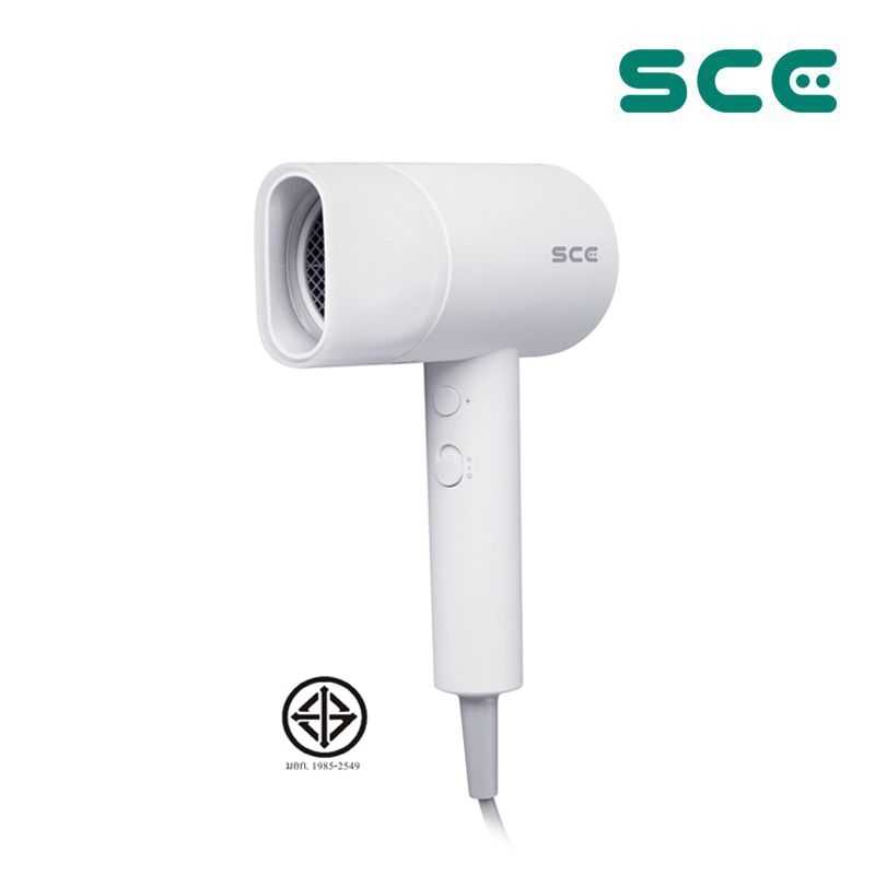 SCE ไดร์เป่าผมไอออนแบบพกพา 1800 วัตต์ รุ่น HD1 - รับประกัน 1 ปี