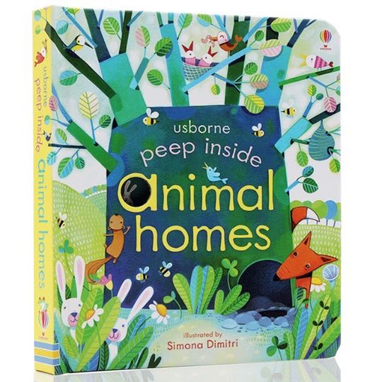 หนังสือภาษาอังกฤษ - Usborne Peep Inside Book