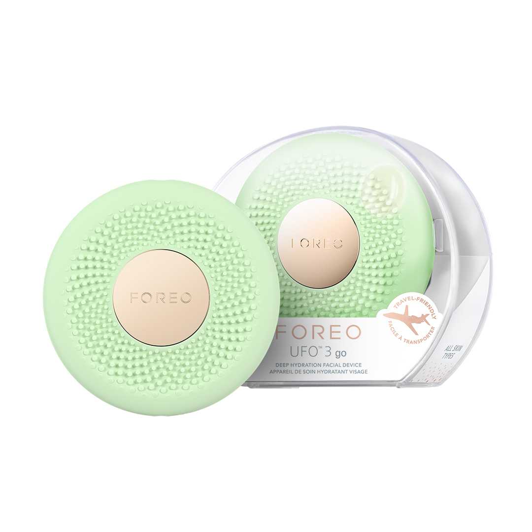 FOREO UFO 3 go Pistachio เครื่องมาส์กหน้าอัจฉริยะ UFO 3 GO เครื่องมาส์กหน้าอัจฉริยะ ขนาดพกพาสะดวก