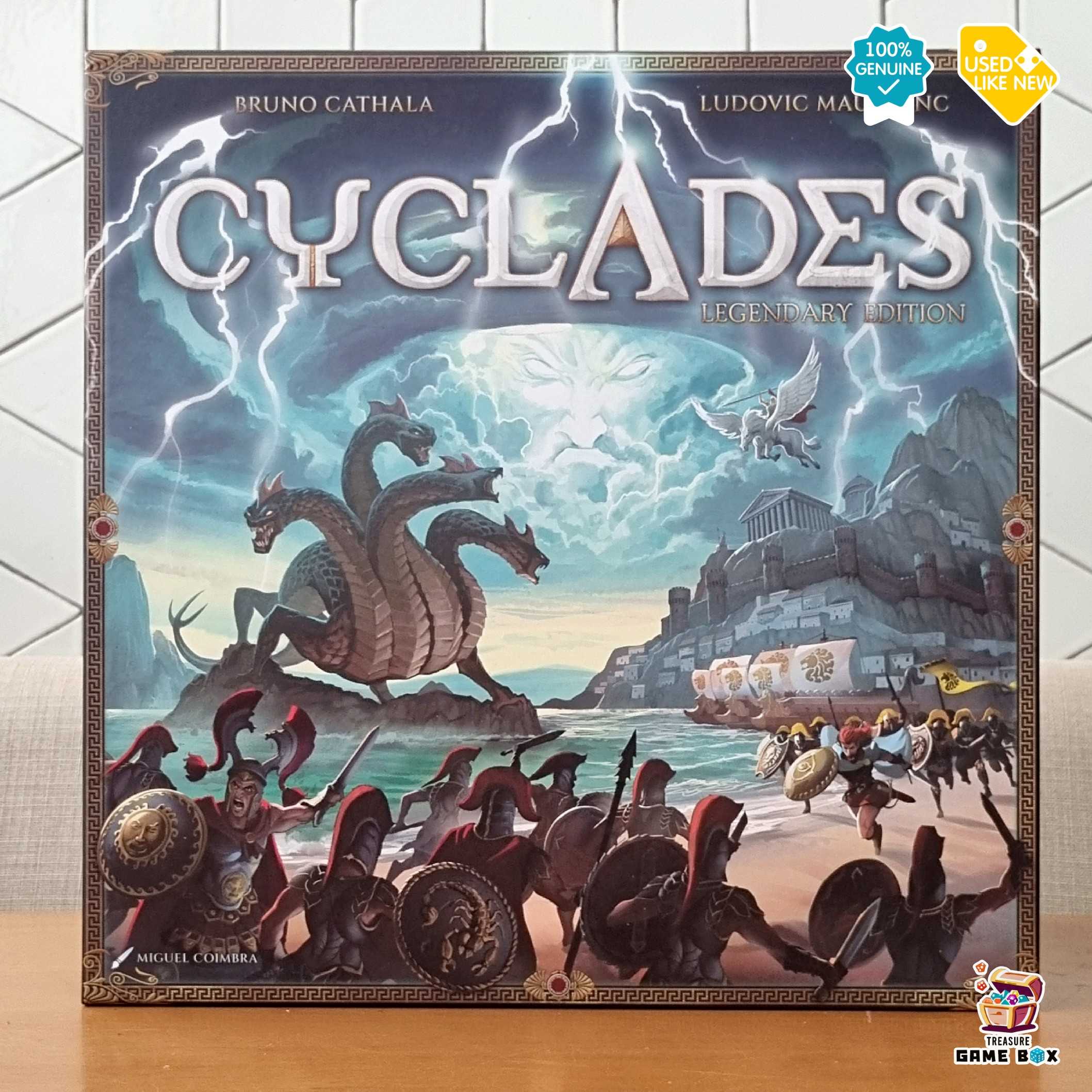 Cyclades Legendary Edition KS Ultimate Pledge (ENG) [Used] [Board Game แท้]
