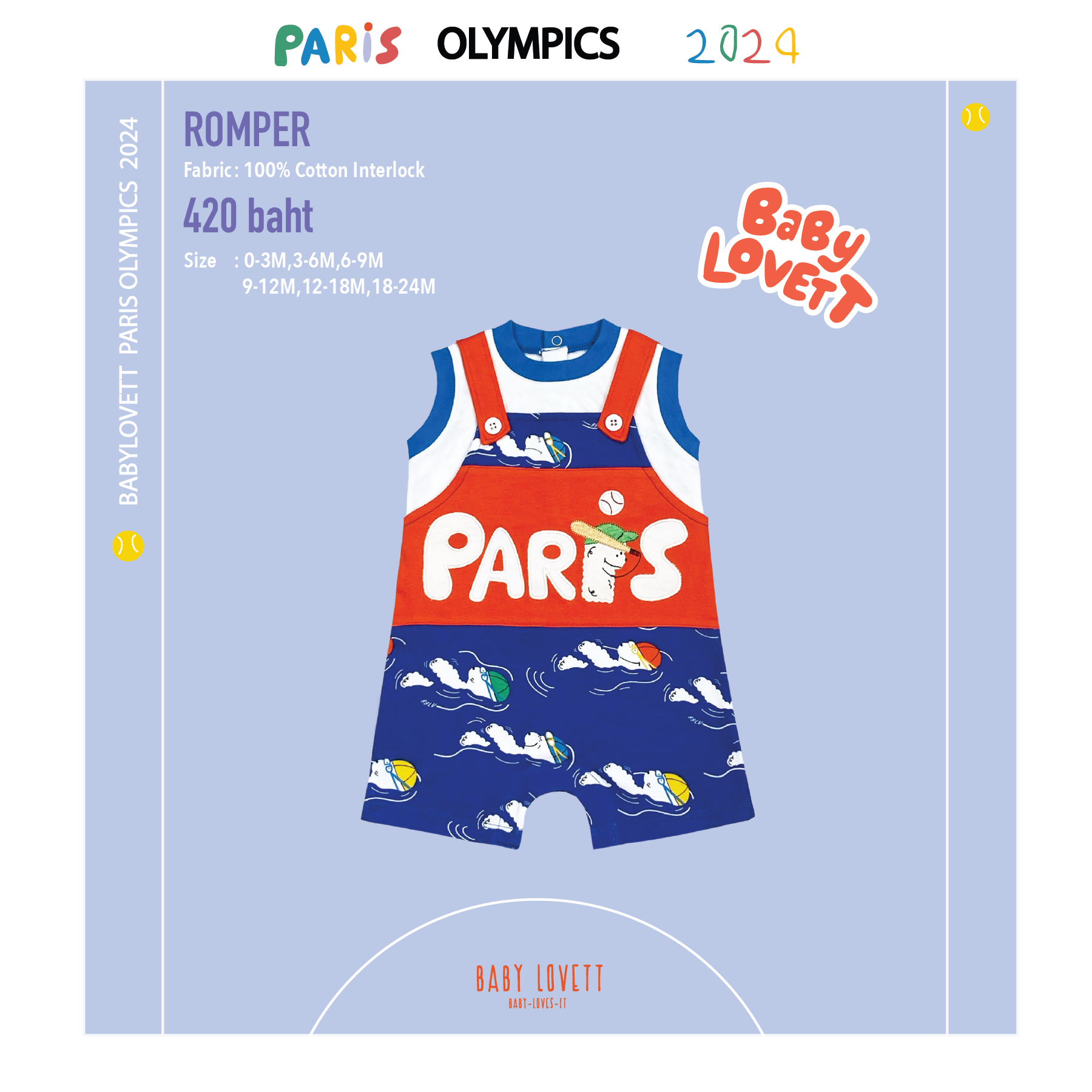 10 Paris Babylovett 2024 - Romper
