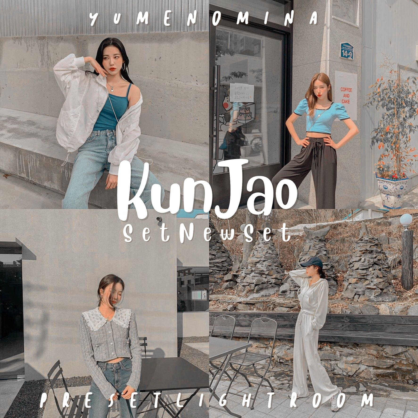 KUNJAO — ꒰Set NewSetสั่งซื้อแยก꒱ PRESET LIGHTROOM