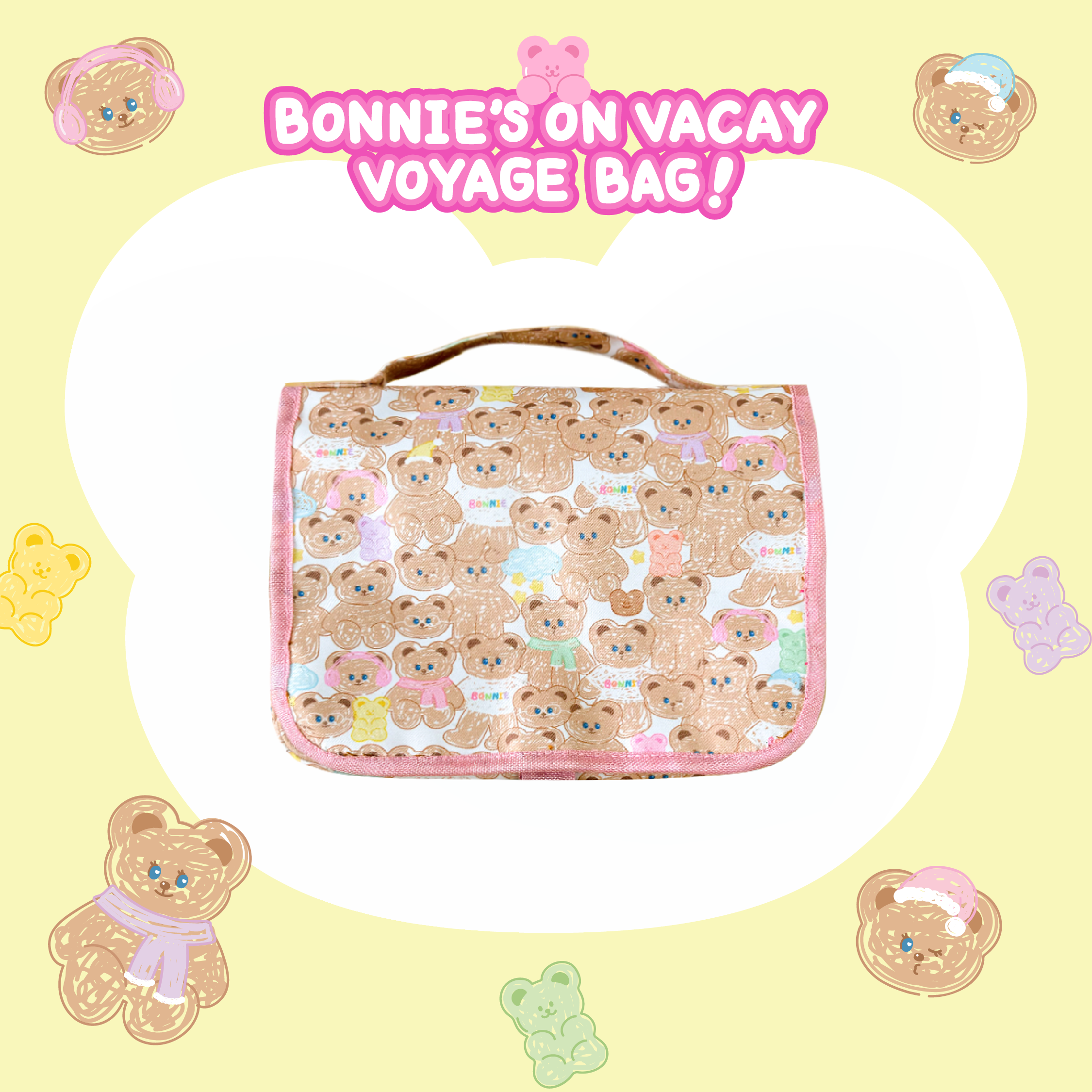 Bonnie's on Vacay Voyage Bag l Hej Bonnie Official