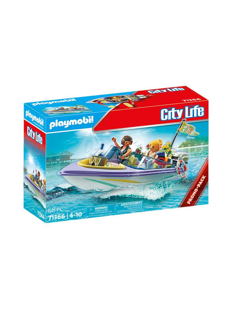 Playmobil โปรโมแพ็ค ทริปฮันนีมูนสปีดโบ๊ท PM-71366-24