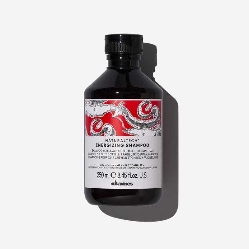 Davines energizing shampoo250 ml.แชมพูสำหรับลดการหลุดร่วงของเส้นผม