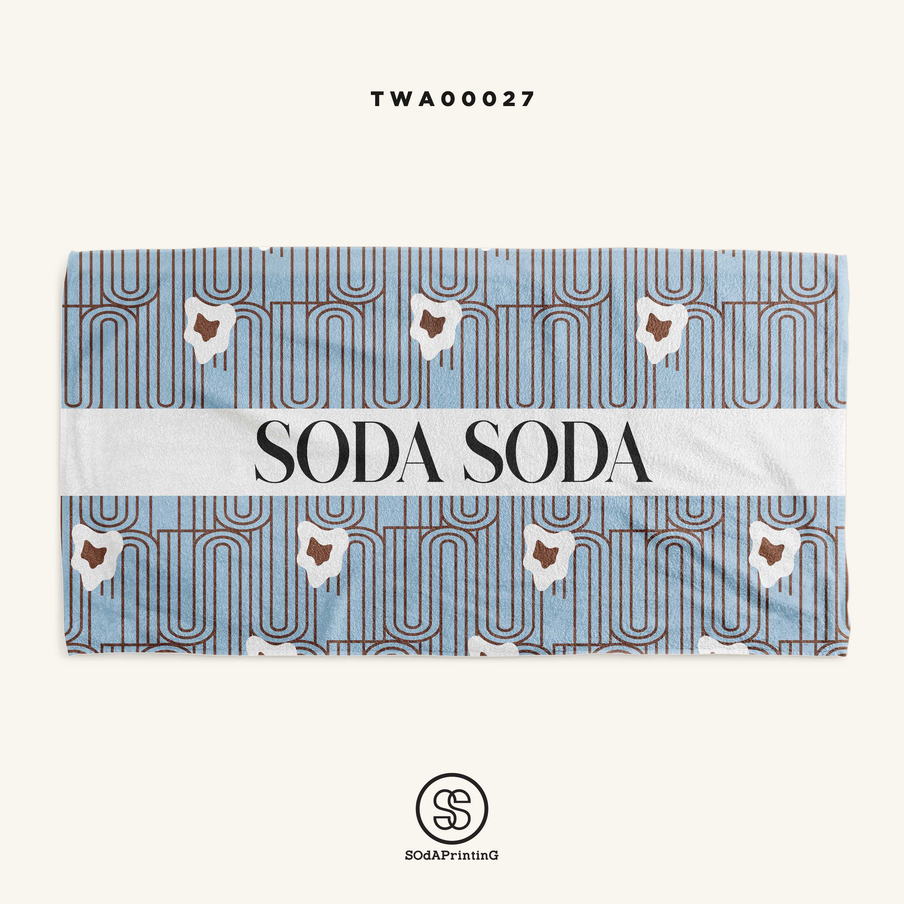 ผ้าเช็ดตัว SAY SO รหัส  TWA00027 #SOdAtowel #SOdAhome #SAYSO