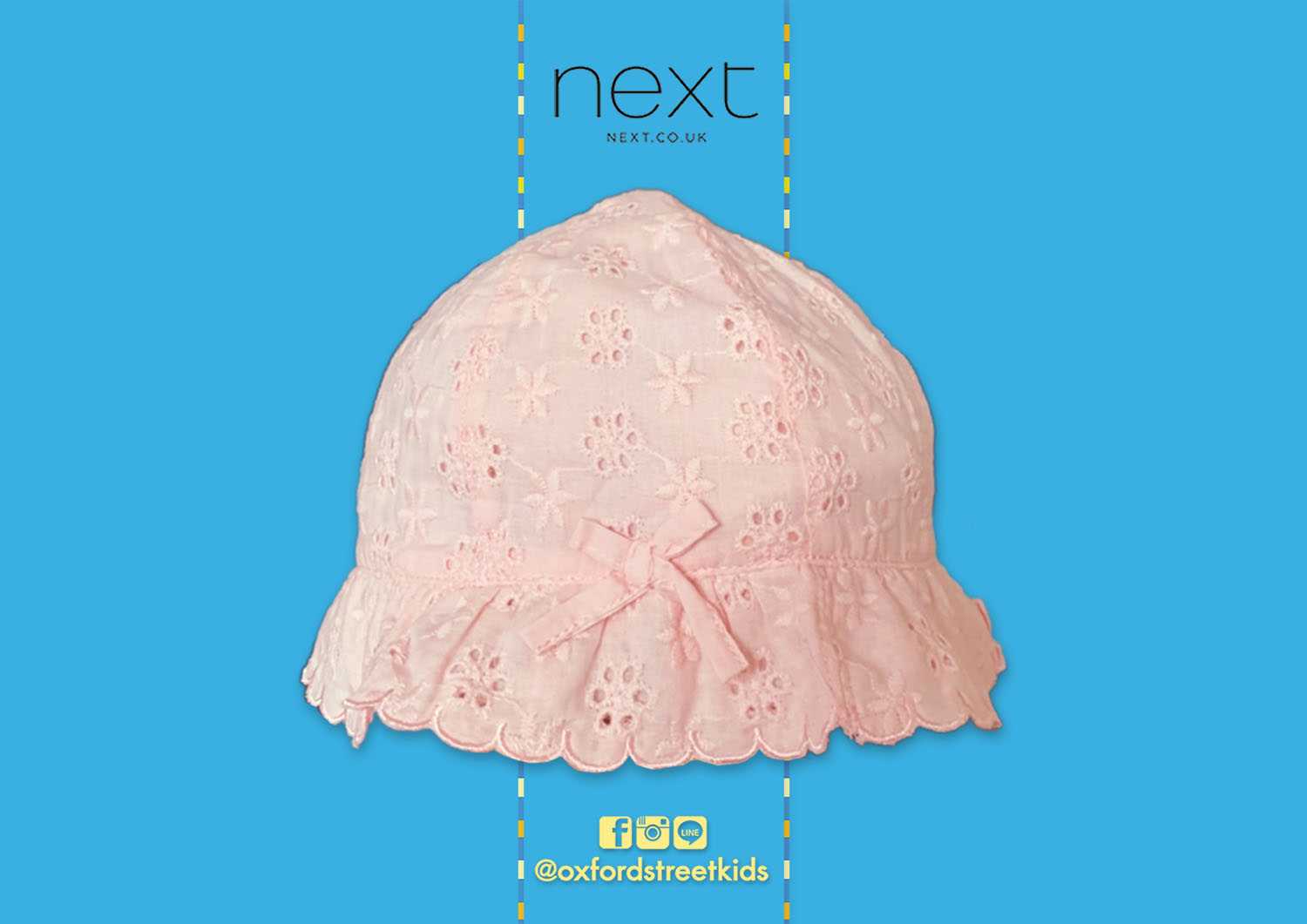 𝐒𝐀𝐋𝐄❗️ [3-6M] Girls Next Soft Bucket Hat หมวกระบายเด็ก