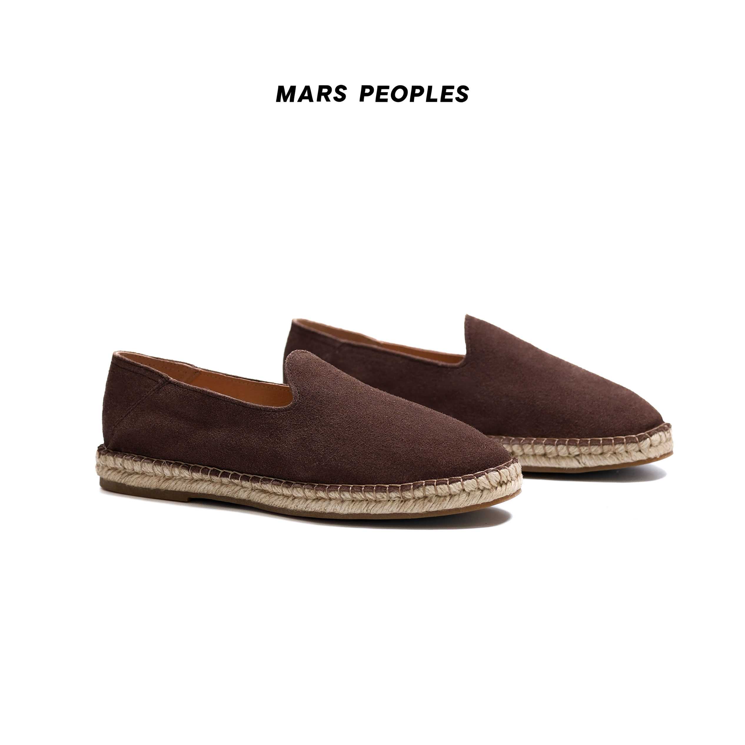 Espadrille - Dark brown suede