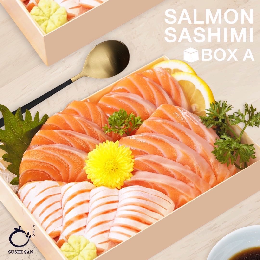Salmon Sashimi Box A