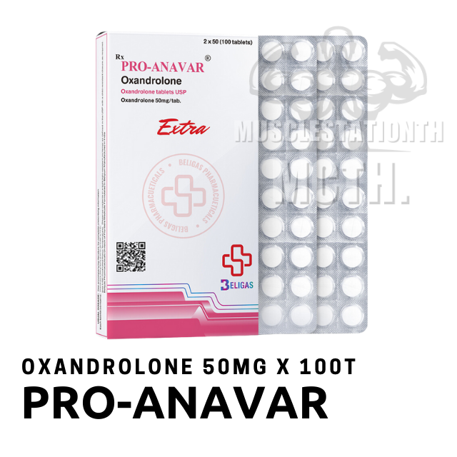 Anavar (Pro-Anavar) Beligas (50mg×100t)