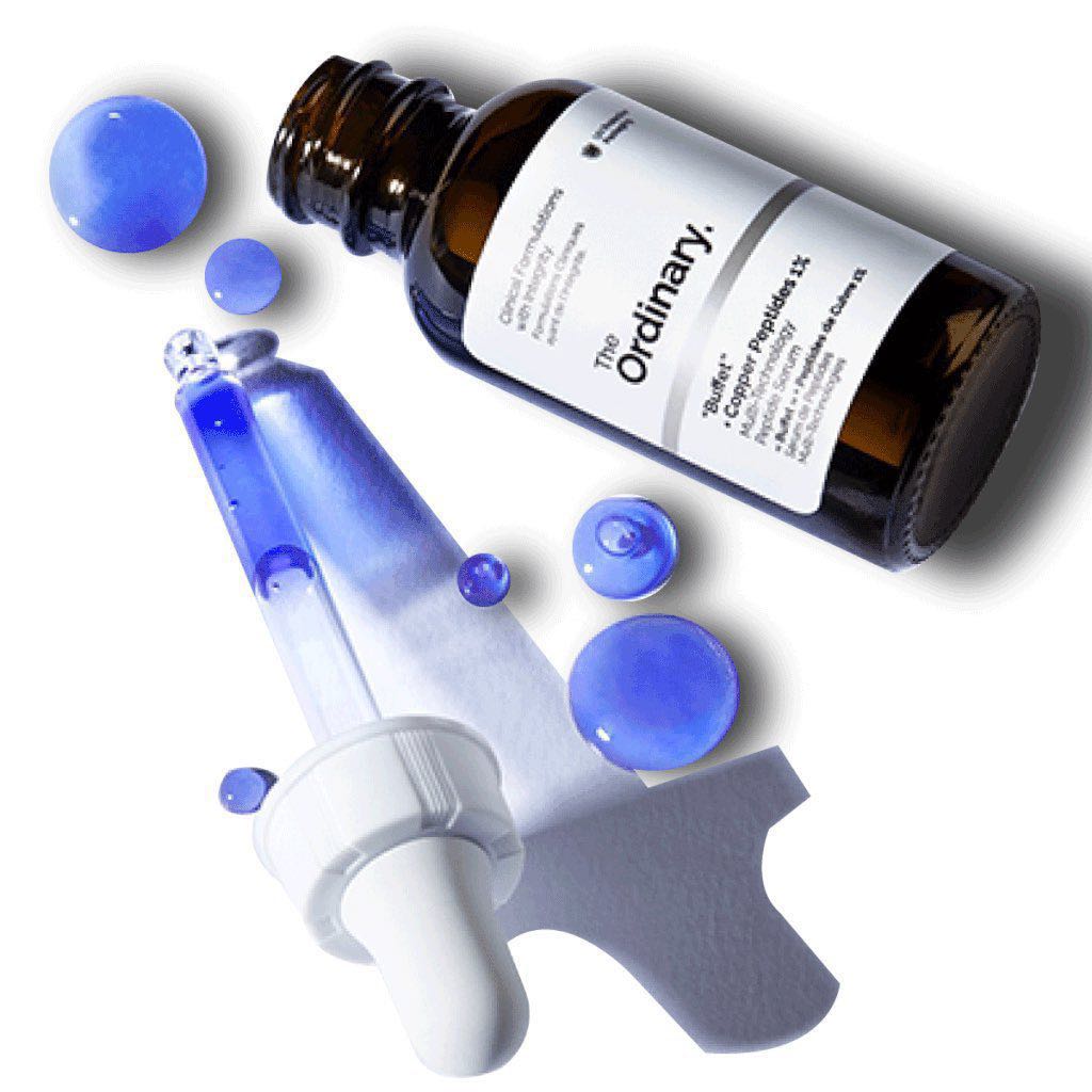 The ordinary buffet + copper peptides 1% 30ml ฟื้นฟูหลุมสิว