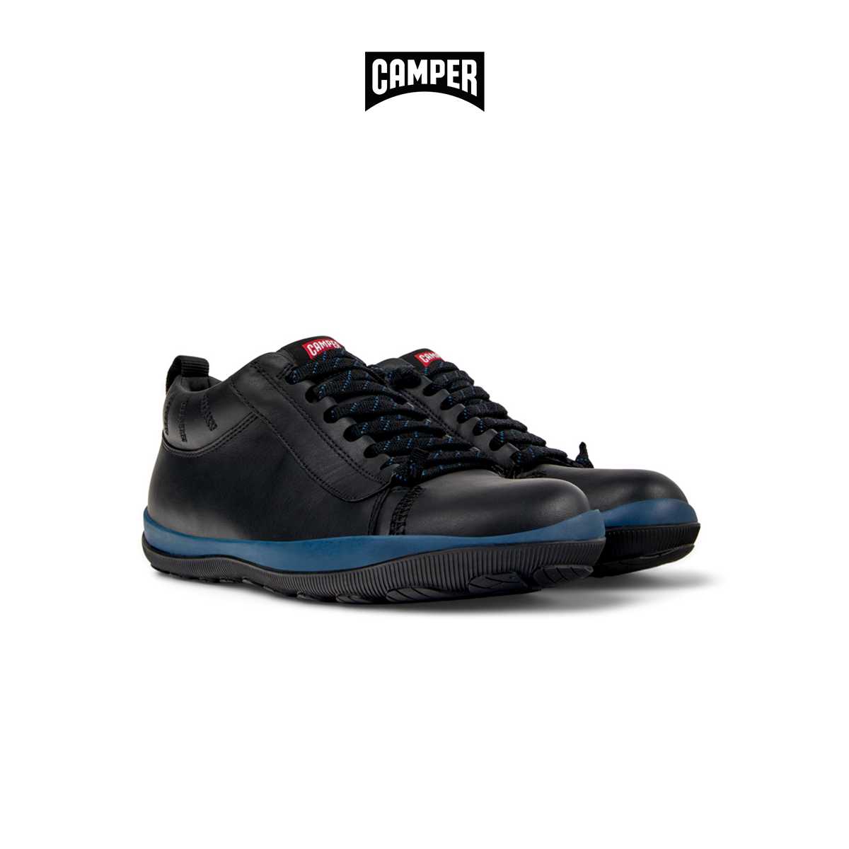 CAMPER รองเท้าบูท ผู้ชาย รุ่น Peu Pista GM สีดำ ( BOT -  K300285-036 )