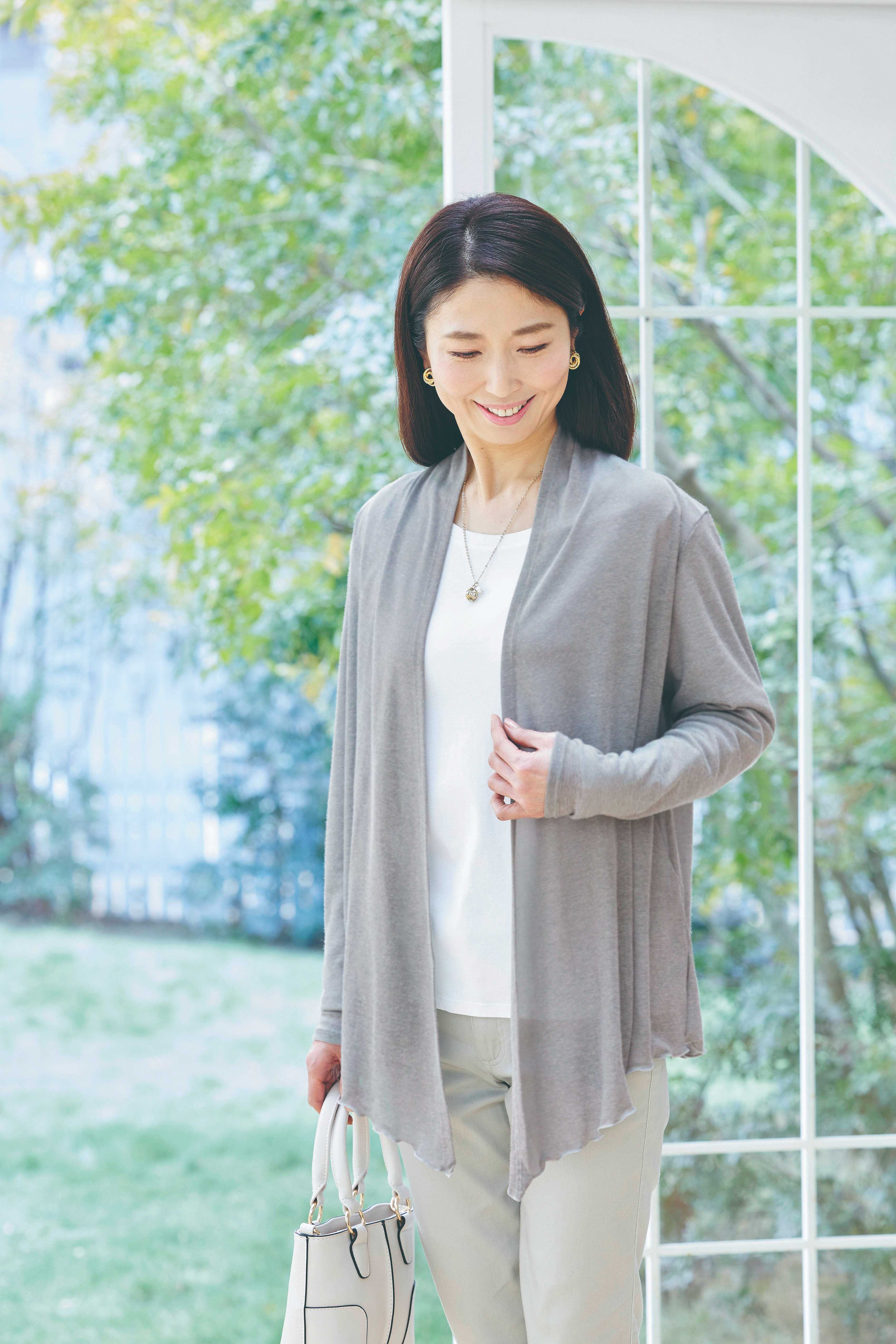 Cardigan เสื้อคลุมตกแต่งขอบ – BF2023
