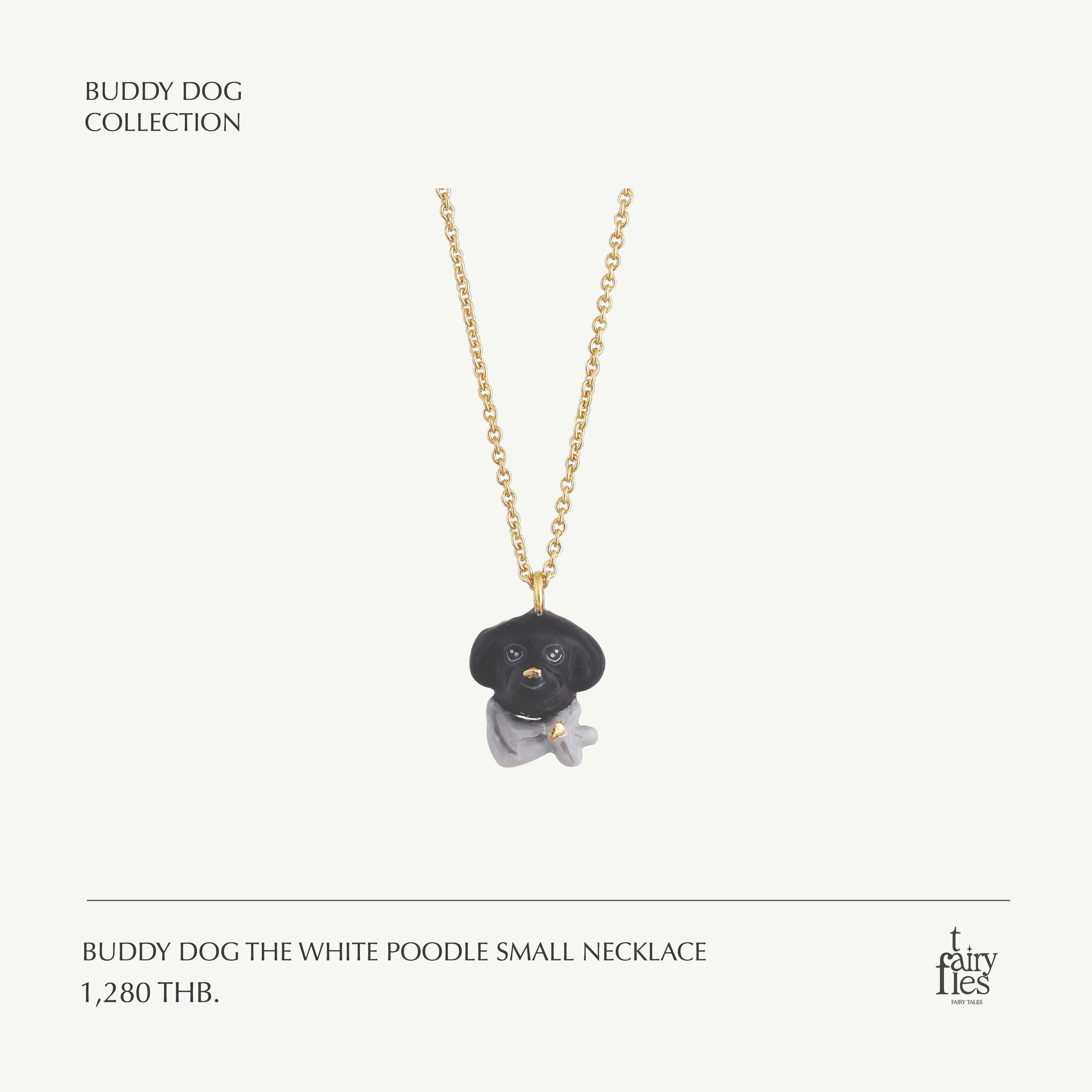 Dog Necklace/Poodle สร้อยคอหมาพูเดิล