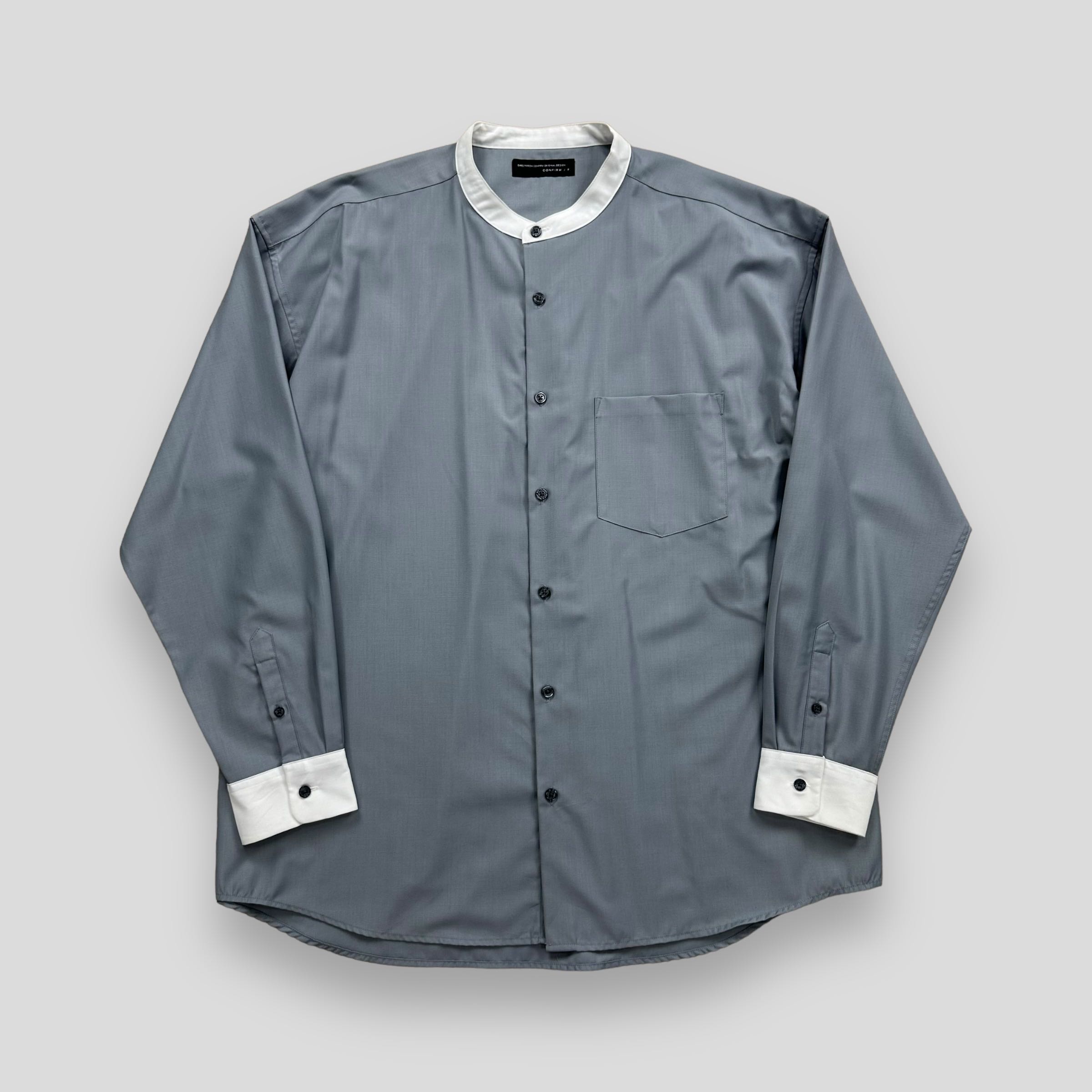 CONFIRM STAND COLLAR POCKET SHIRT