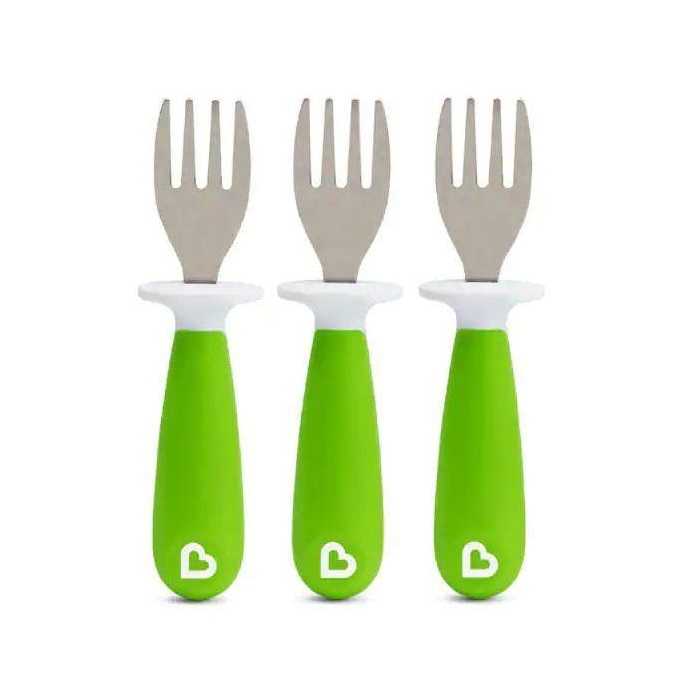 #ชุดส้อม Munckin : MNK21138 Raise Toddler Forks - 3pk