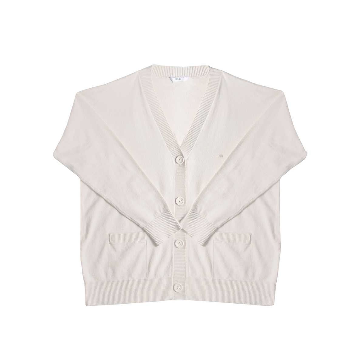 เสื้อคาร์ดิแกน รุ่น KEDS CARDIGAN สีครีม F24APT08001