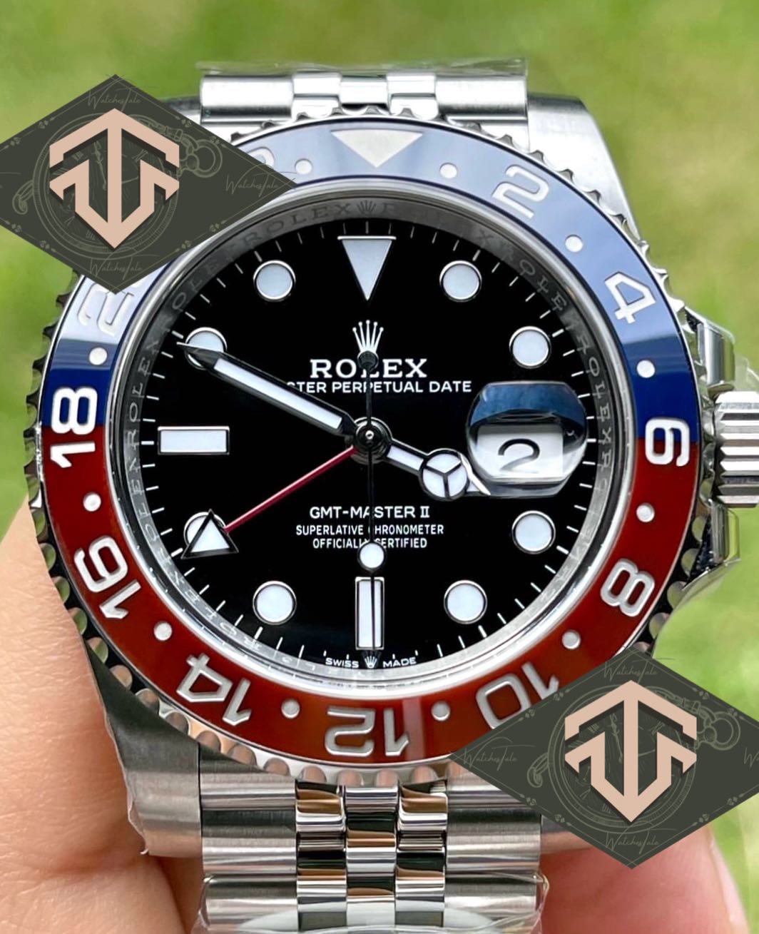 Rolex GMT Master II Pepsi Clean v3 Ref.126710BLRO 