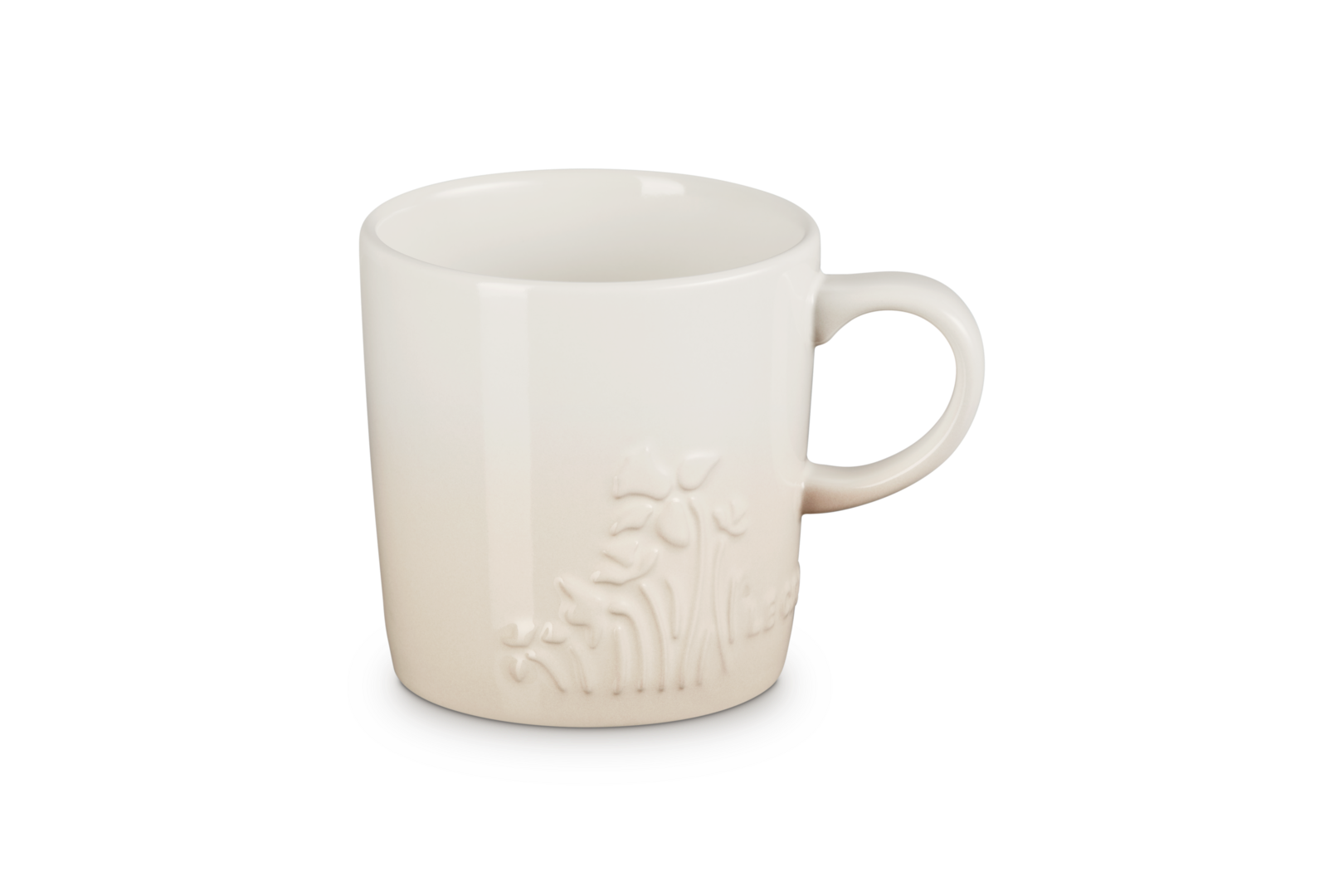 London 350ml Coffee Mug Jardin Relief Meringue