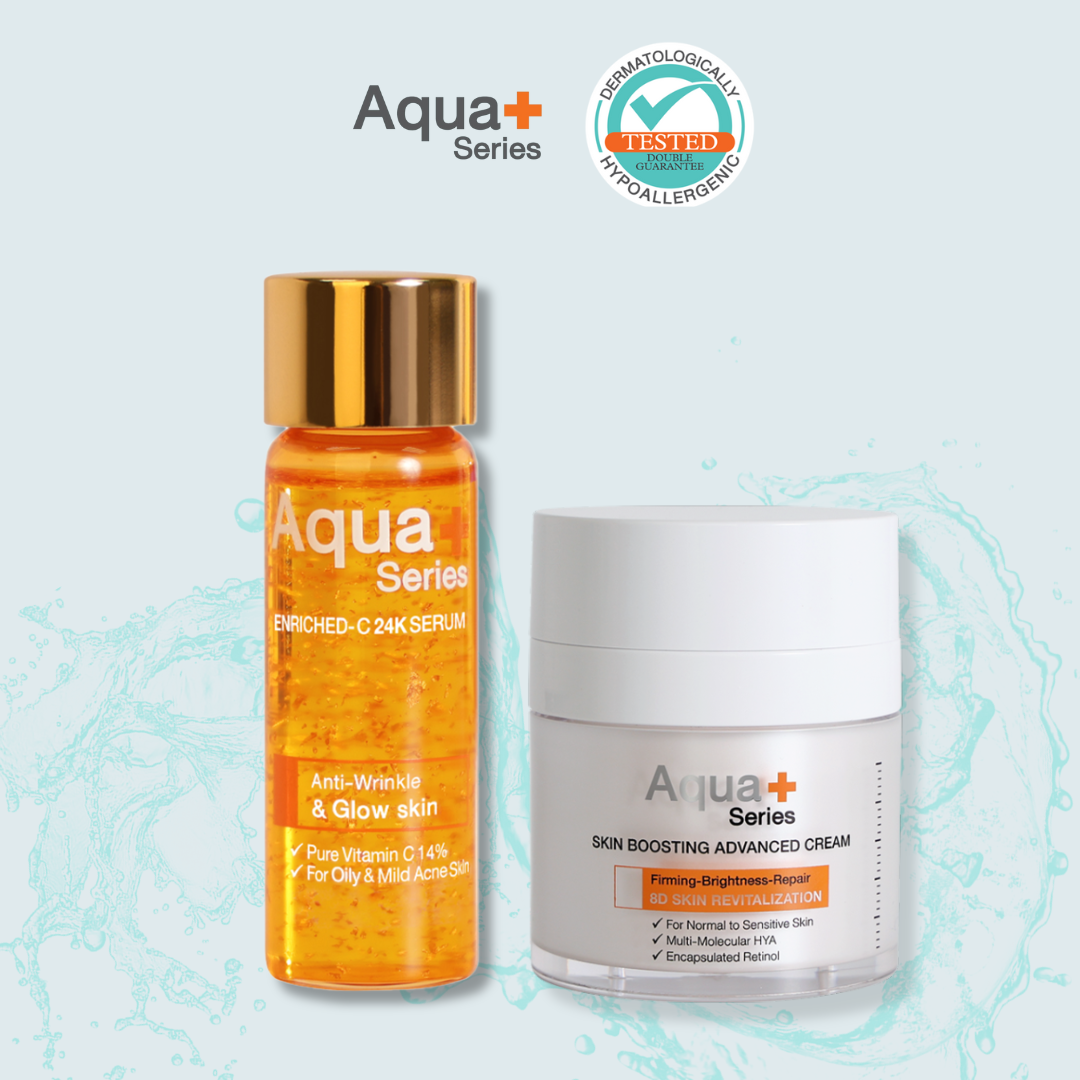 ( ลด 30% ) C serum 24K 15 ml. + Advance Cream 30 g.