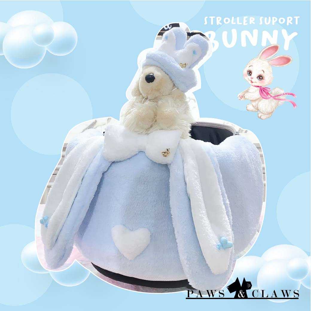 Bunny Stroller support (Blue)