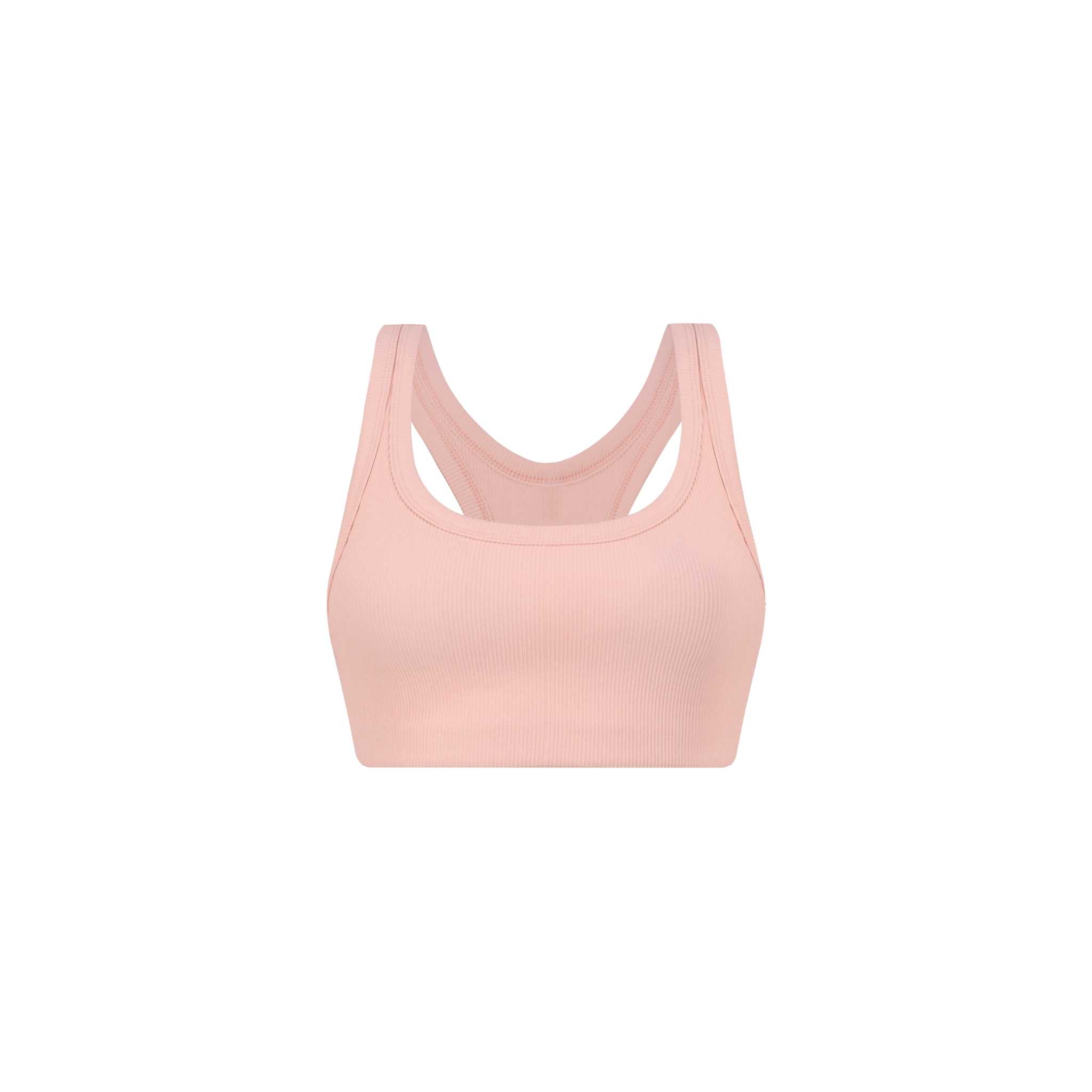 Better Wide Ribbed Sports Bra (Afterglow) - The Flos Club