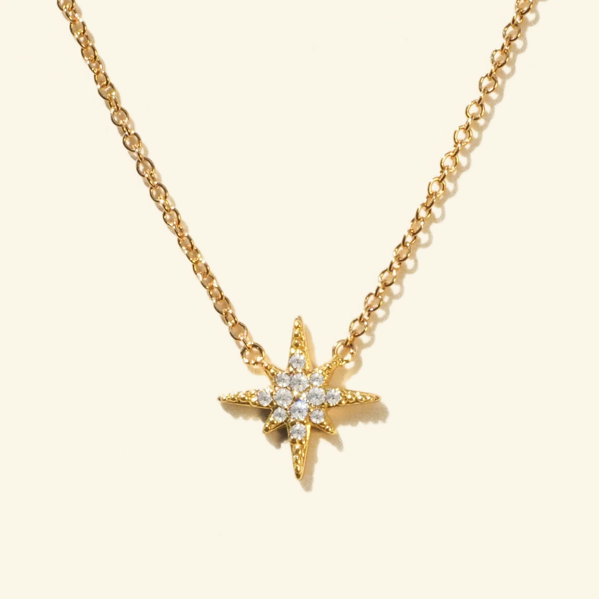 สร้อยคอคริสตัลดาวกระจาย (Crystal Starburst Necklace)
