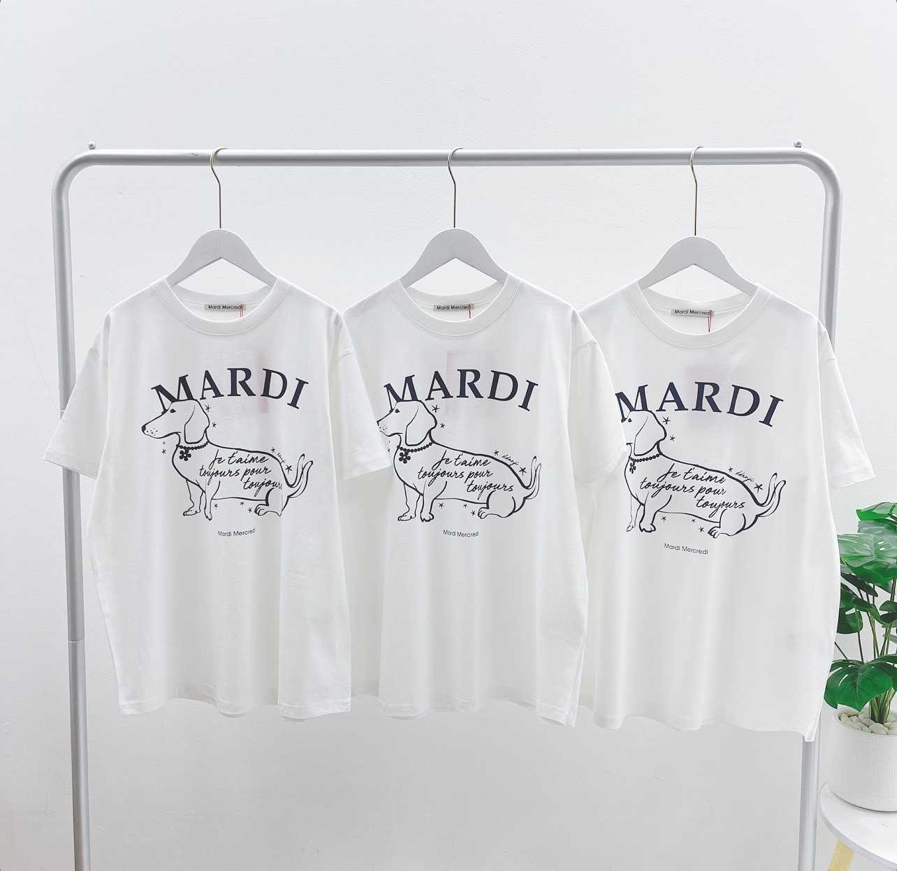 Mardi Ddanji T-Shirt_IVORY NAVY