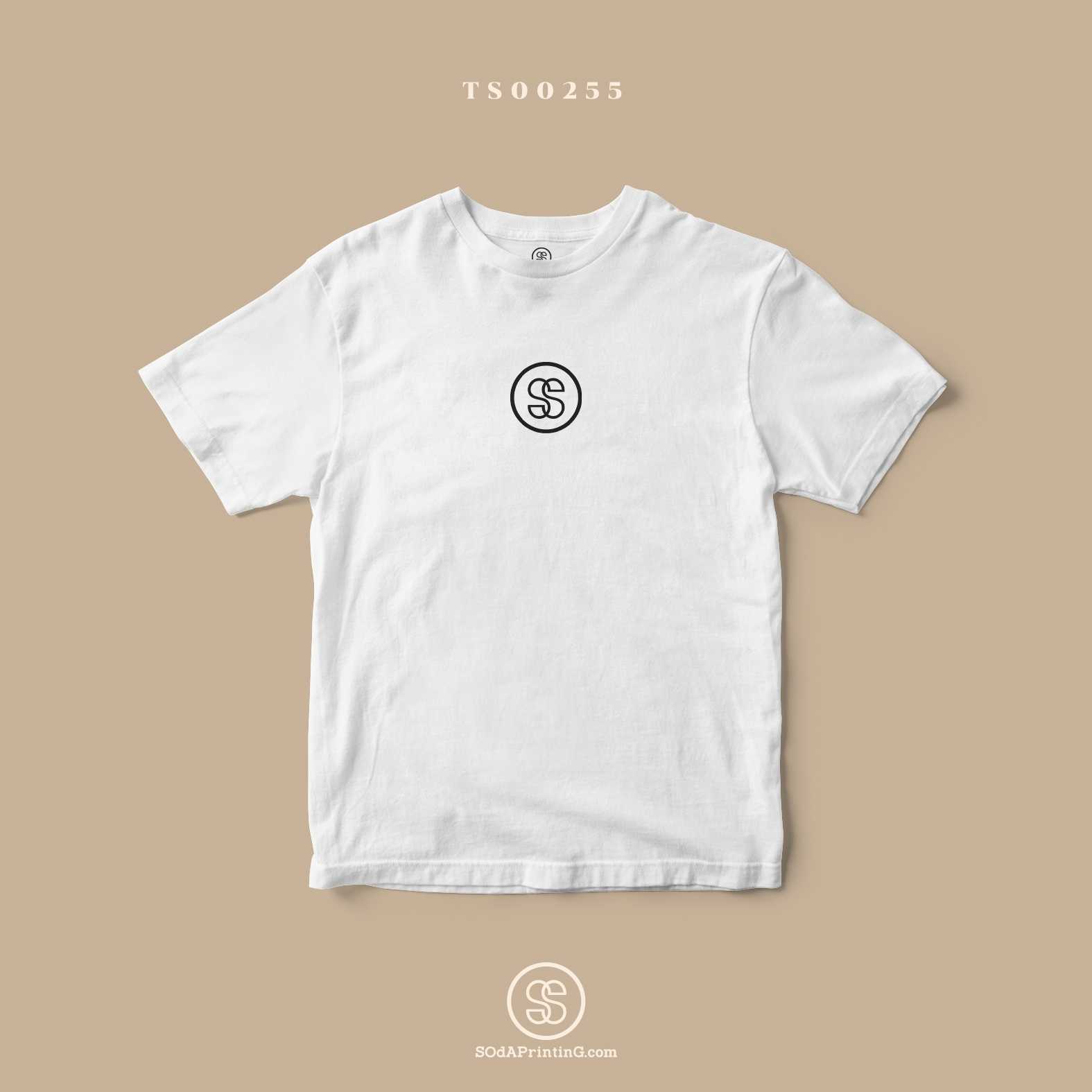 เสื้อ โลโก้ SOdA  สีขาว #SOdACollection #SOdAtee TS00255