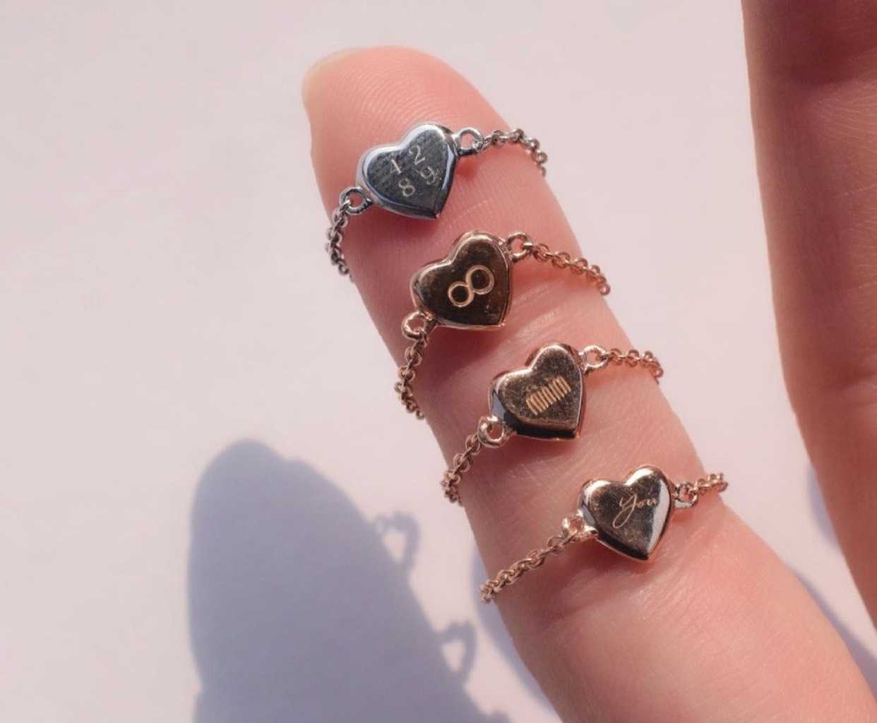 แหวนโซ่ #minimminiheart รหัส R410