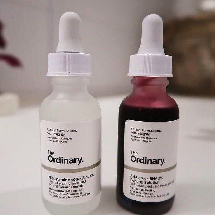 (ส่งฟรี) The Ordinary Zinc + Aha Bha