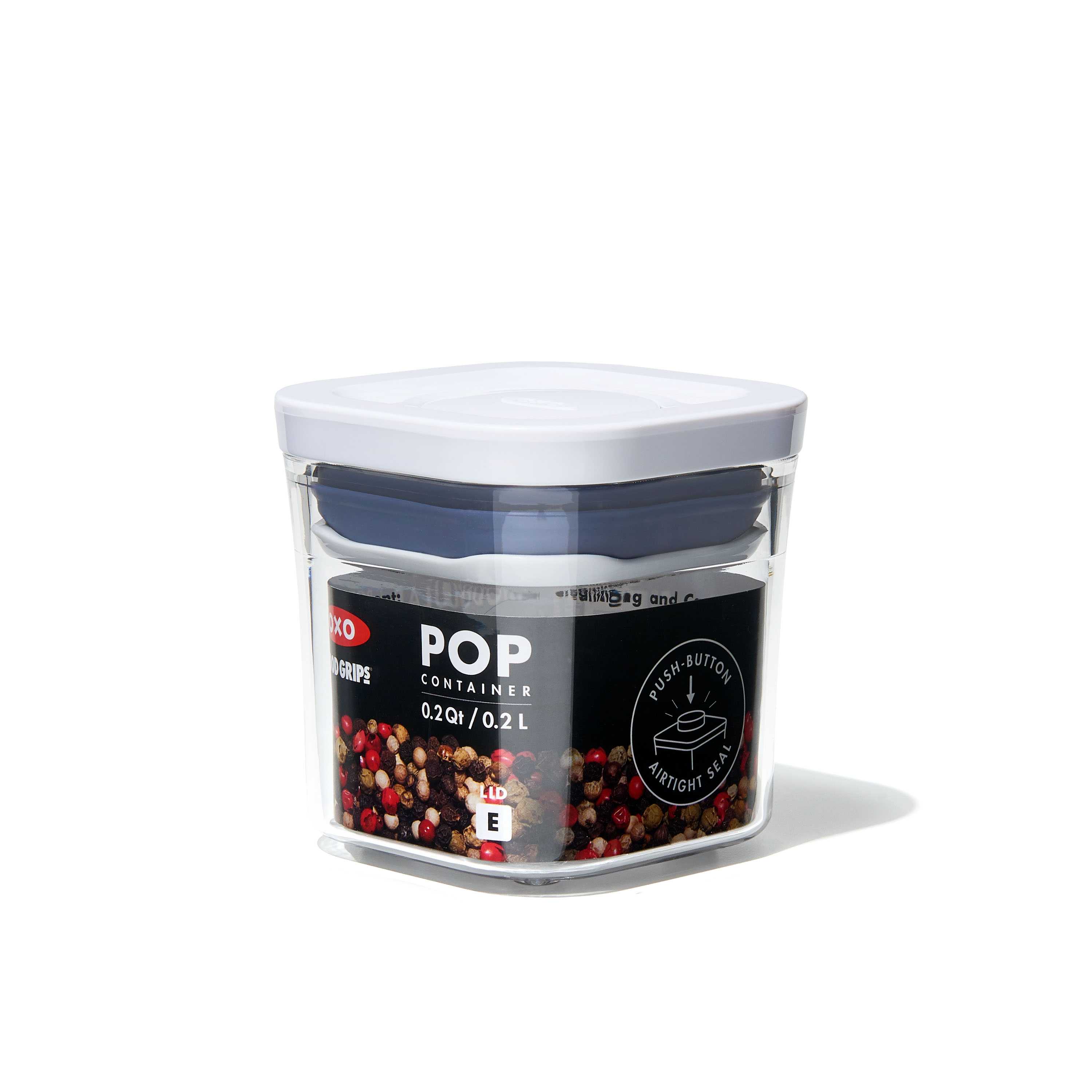 กล่องถนอมอาหาร สี่เหลี่ยมจัตุรัส ขนาด 0.2 ลิตร l OXO POP Container Mini Square Mini 0.2 L