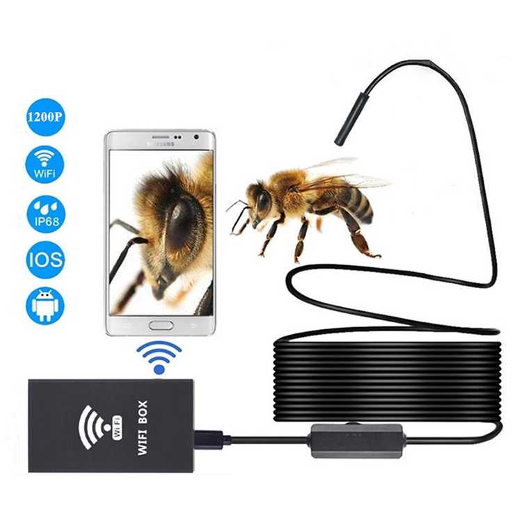 กล้องงู HD Wi-Fi android ZCF-F140-8-3.5 (8mm) 3.5m