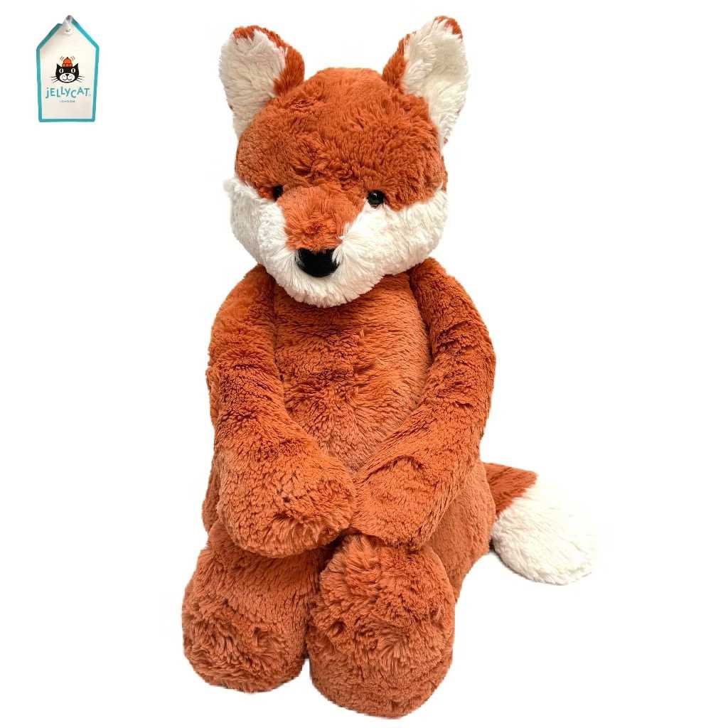 JELLYCAT ตุ๊กตาผ้าขน Bashful Fox Cub Really Big ของใหม่  ของแท้จาก London
