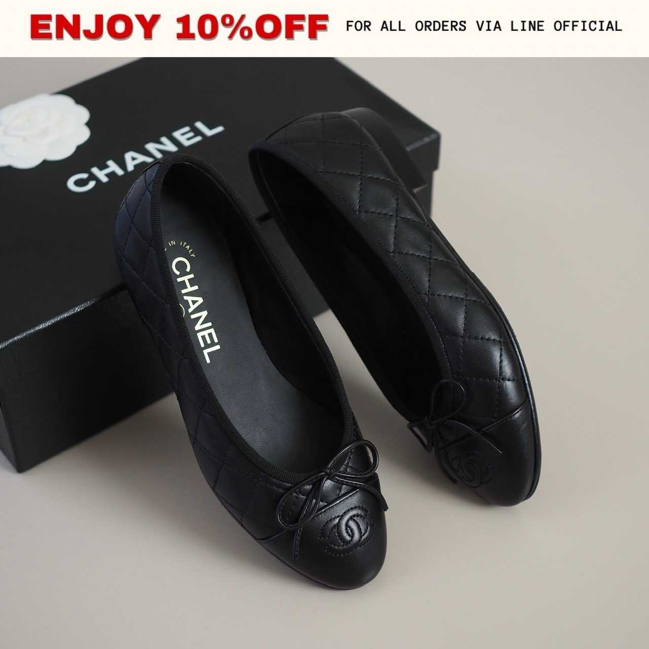 📍LIKE NEW📍CHANEL Ballet Flats สี Black | Shoes