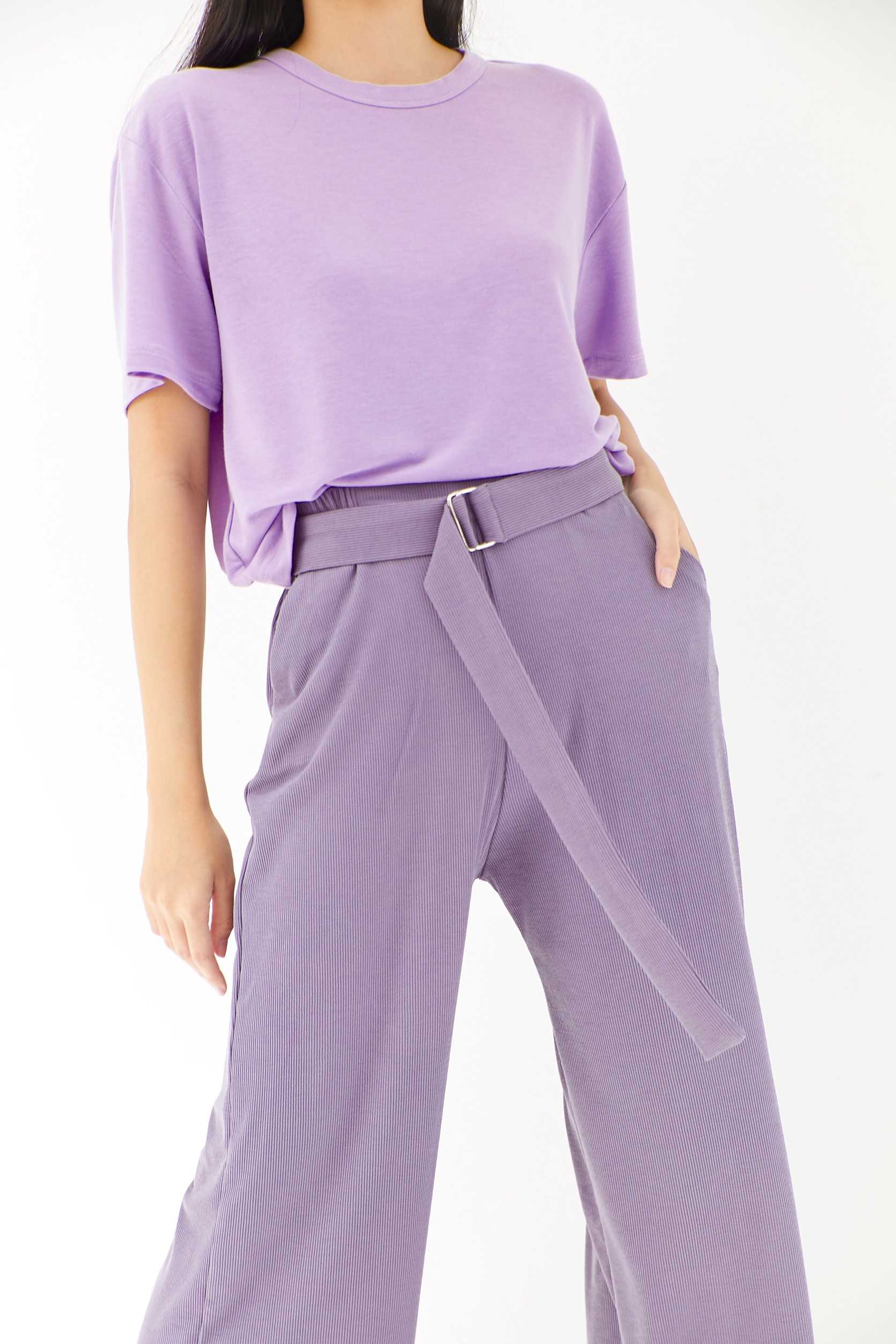 picht Date Trousers & Belt TS Collectionขายาวทรงตรง พร้อมเข็มขัด (Timeless Collection)