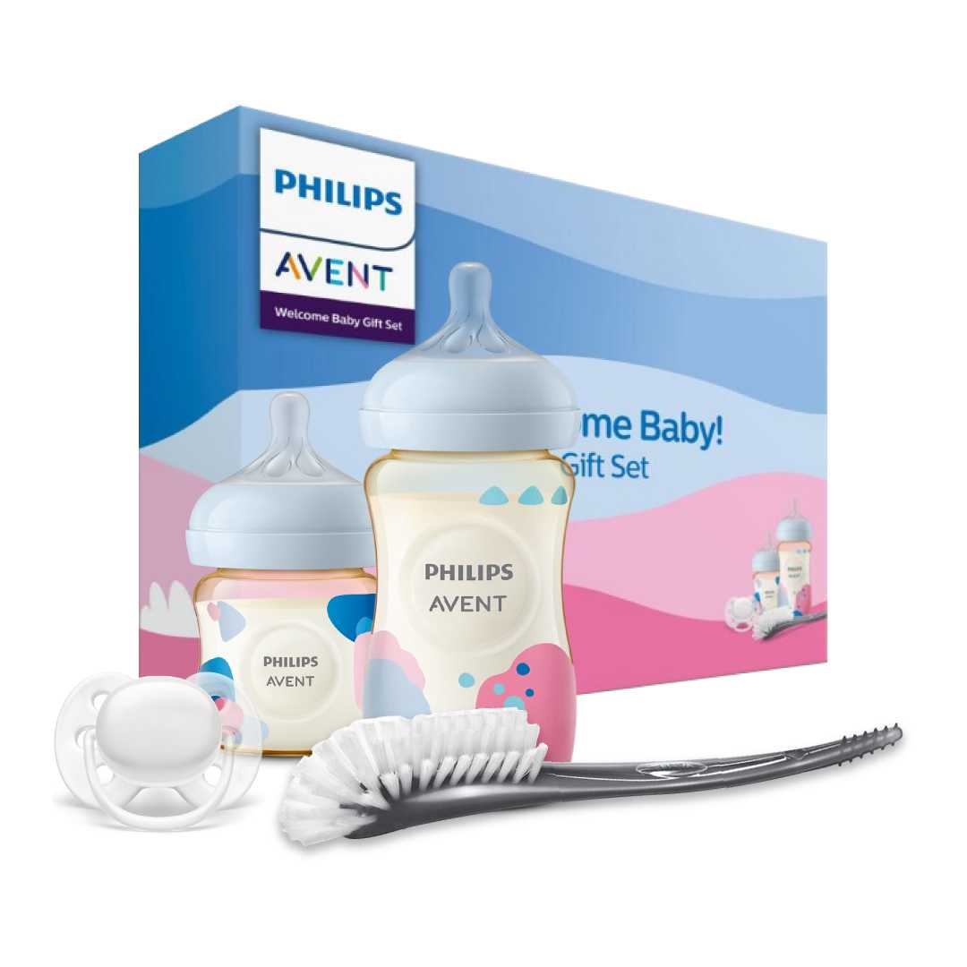 Philips Avent Welcome Baby Giftset เซ็ตของขวัญที่รวมไอเทมจำเป็นสำหรับหนูน้อยแรกเกิดไว้ในที่เดียว