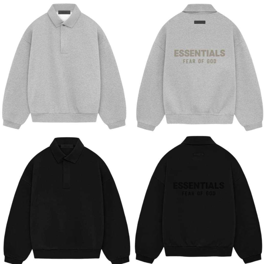 Essentials Polo แขนยาว 