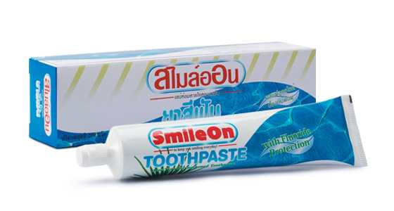 ยาสีฟันสไมล์ออน Smile On